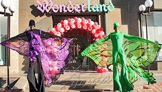 Открытие магазина одежды Wonderland