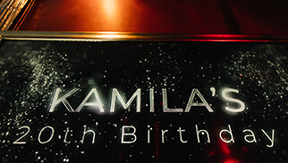 Kamila's 20th birthday